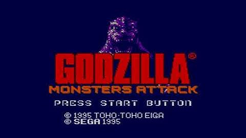 Godzilla Monsters Attack GG2SMS Master System