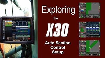 Bourgault X30 Auto Section Control Setup