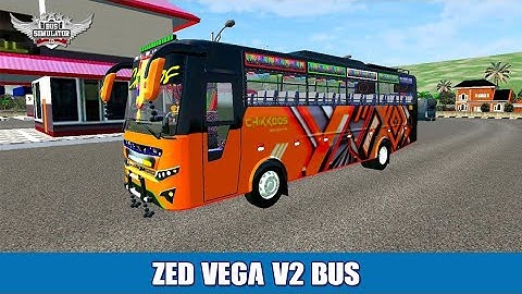 New Zed Vega v2 bus mod for bus simulator Indonesia _bussid bus mod