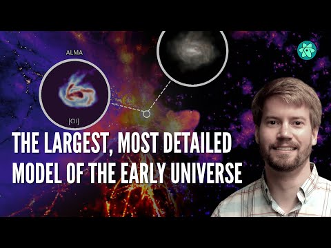 The largest, most detailed model of the early universe to date: MIT's Thesan