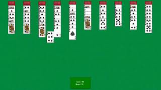 PC Longplay - Microsoft Spider Solitaire Part.3
