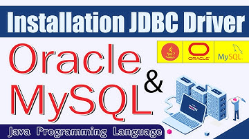 Installation JDBC driver in java | Oracle & MySQL | #YouTube