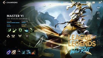 Liên Minh Tốc Chiến: Lối Chơi Và Cách Lên Đồ Của Master Yi #1/sói con/