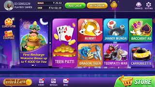 New Teen Patti App 2024 / New Teen Patti Game 2024 / New Teen Patti 2024 / New Teen Patti Real 2024 screenshot 1
