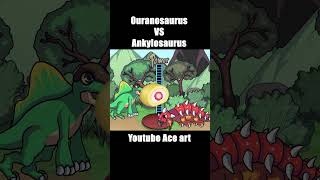 Jurassic World Dinosaur Mukbang Animation Ouranosaurus vs Ankylosaurus
