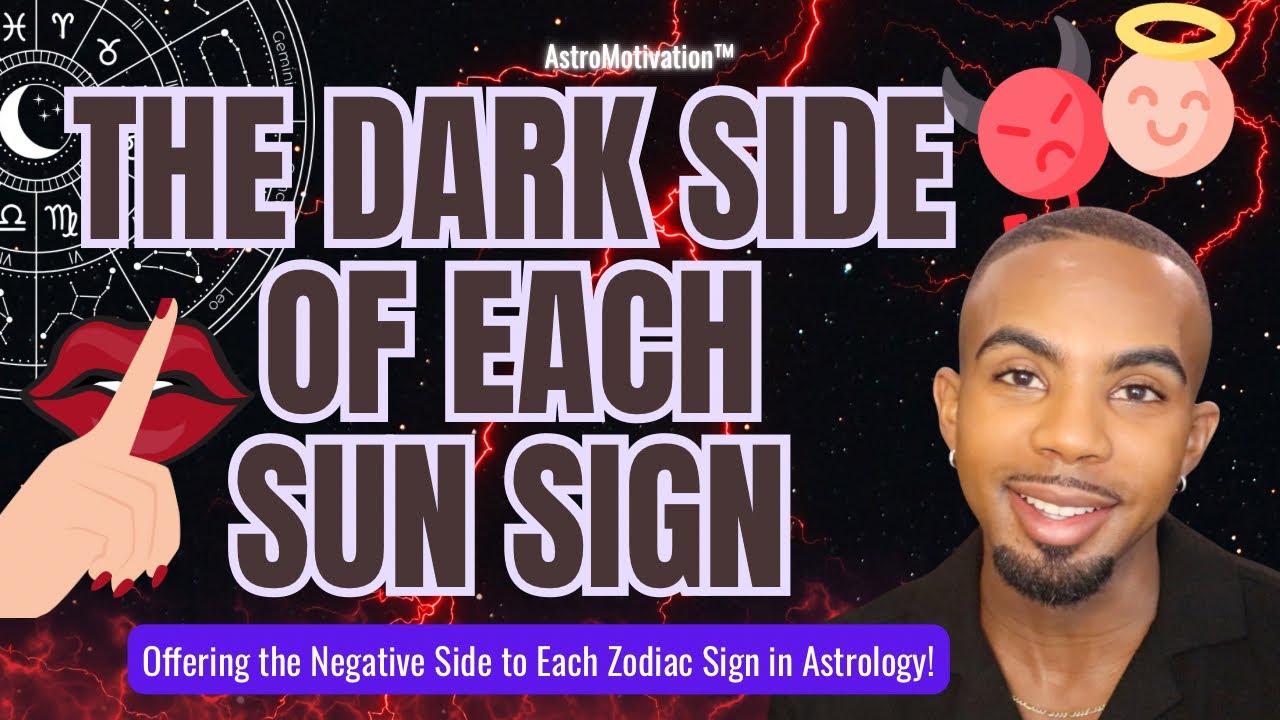 🕷️The DARK SIDE to Each SIGN in Astrology! 😈✨ 