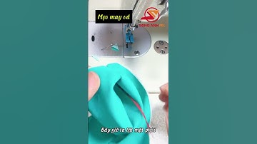 Mẹo may góc cổ áo sắc nét không bị cộm – Cách lật góc nhọn siêu chuẩn| Song Anh MK