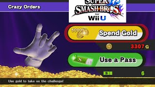 Crazy Orders Super Smash Bros. Wii U