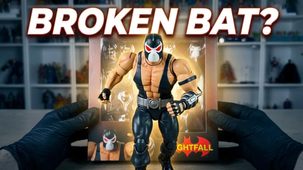 MAFEX Knightfall Bane: Did They Actually Break the Bat?
