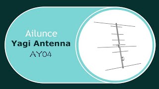 Ailunce AY04 High Gain Yagi Dual Band 144&430 MHz Directional Antenna