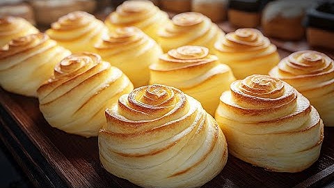 Everyone thinks it's puff pastry. This is a completely new method. Simple recipe for buns