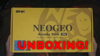 SNK NeoGeo Arcade Stick Pro - Unboxing Neo Geo Arcade Stick Pro Capcom Neo Geo Only Hylostick Pro Hack Build With New Themes