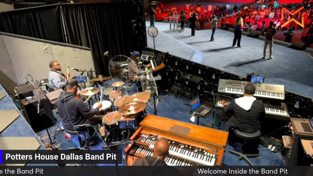 The Potter's House Dallas Band Pit YouTube