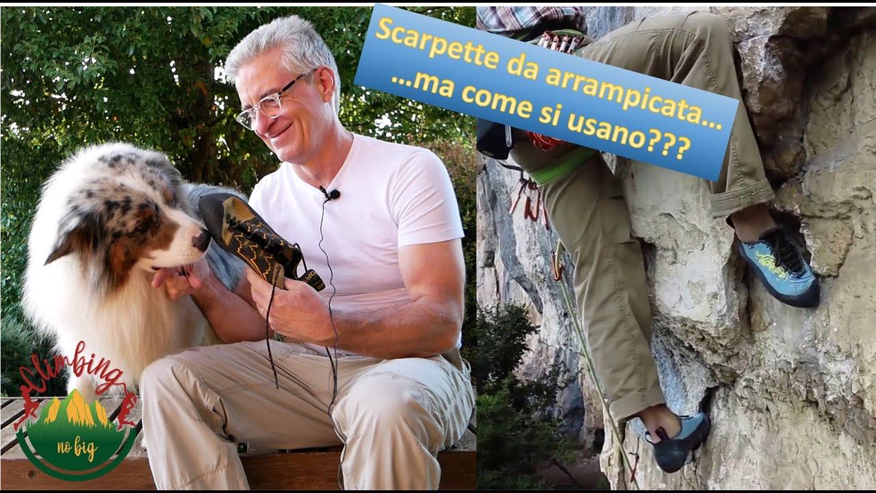 Scarpette da arrampicata come si usano? Arrampicare con le Panthera 2.0