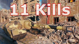 : World of Tanks T95  - 11 Kills