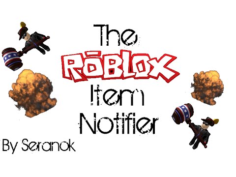 Roblox How To Install Seranok S Roblox Item Notifier Youtube - roblox item notifier twitter