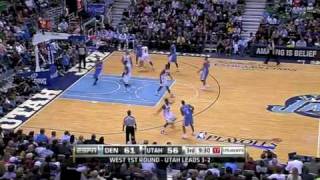 Denver Nuggets vs.Utah Jazz 2010 PLAYOFFS Game 6