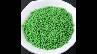 MIYUKI Round Rocailles Beads, Green