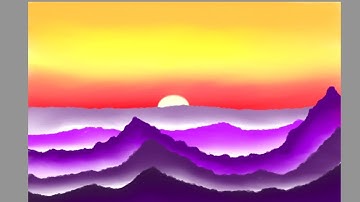 Simple and Easy Landscape Tutorial - Autodesk Sketchbook