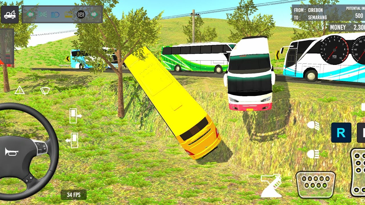 ⁣Coach 2025  Bus Simulator India Off Road Bus Game Simulator Gameplay Part #50