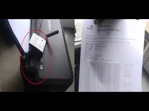 TUTOR#1 Mengubah Printer Kabel Menjadi Printer Wireless (Setting TP-Link WPS510U)