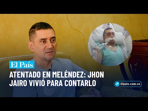 Jhon Jairo Díaz resultó con un pulmón colapsado y una esquirla en el muslo por atentado en Meléndez