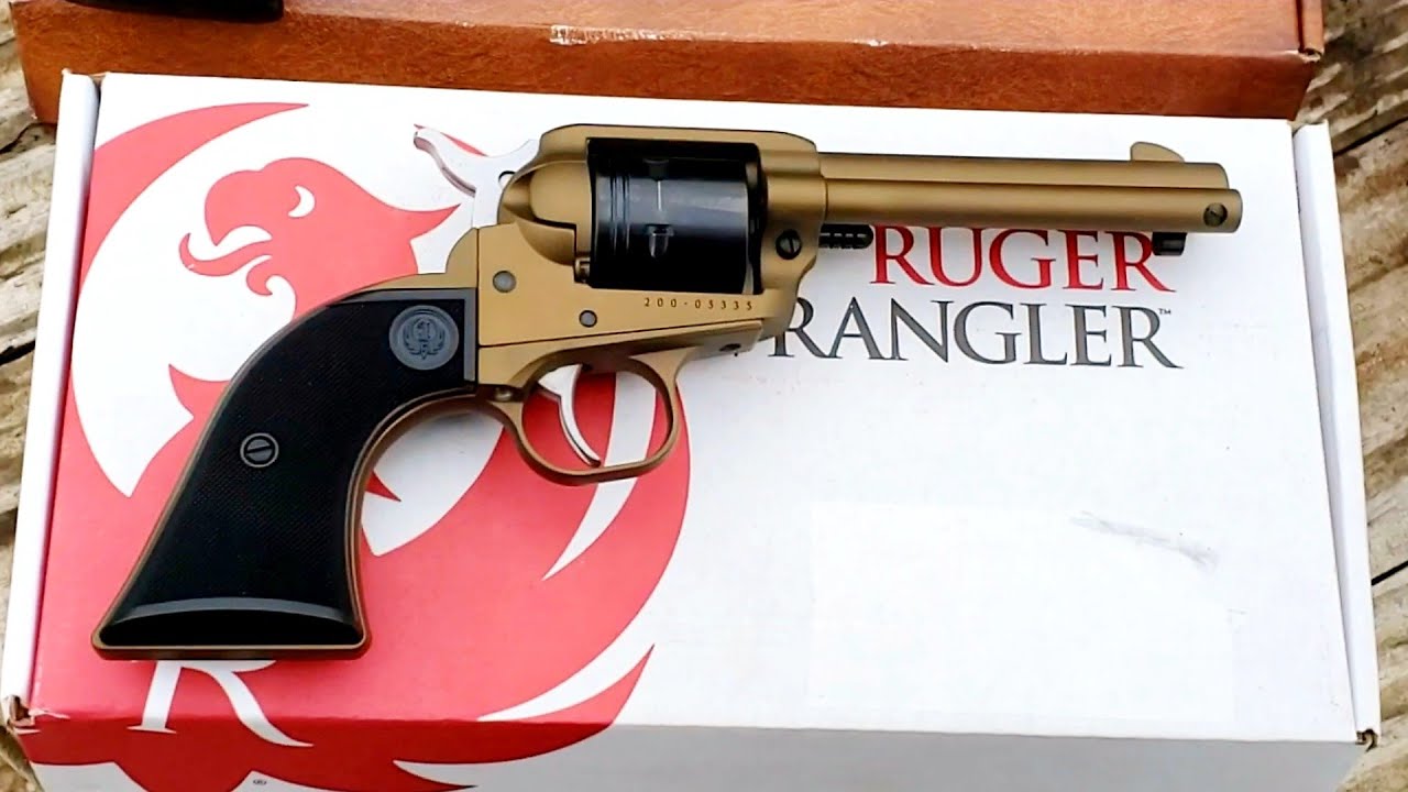 Ruger Wrangler .22LR Review & Shoot - YouTube