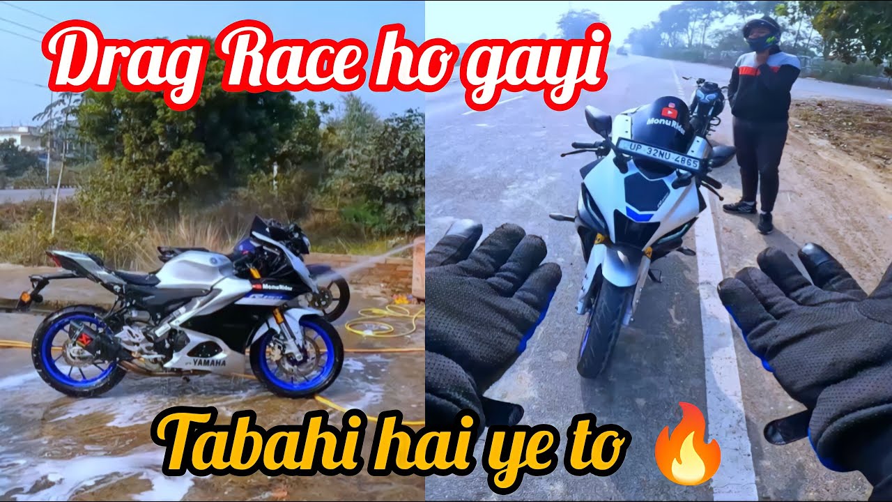 Drag Race Ho Gayi | Drag Race With Tvs Raider