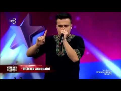 YETENEK SİZSİNİZ DİLİYAER ABUDUANİ BEATBOX GÖSTERİSİ