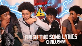 Finish The Song Lyrics Challengeloser Gets Electric Shocked