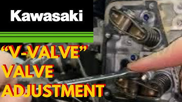 SUPER EASY KAWASAKI “V-VALVE” ADJUSTMENT