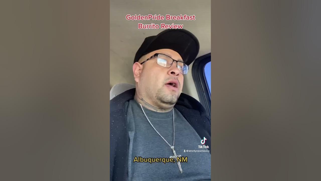 Golden Pride Breakfast Burrito Review YouTube