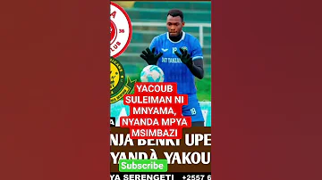 YACOUB SULEIMAN KASAINI SIMBA KUTOKA JKT TANZANIA Simba Africa Bongo 