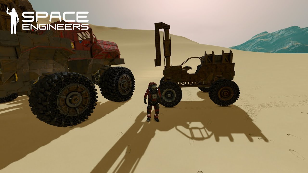 Space Engineers - Scrapyard Survival 7 A forklift would be handy. - YouTube