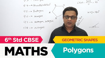 Class 6 || Maths || Polygons