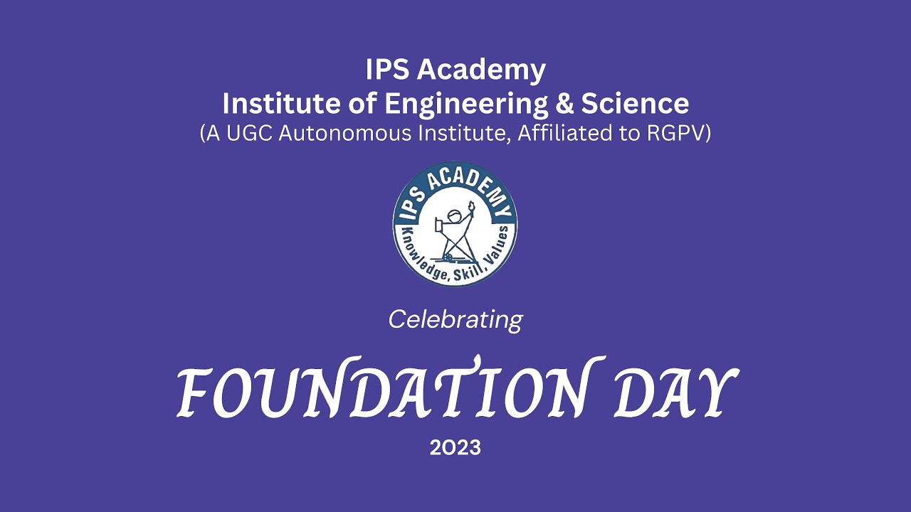 IES - Foundation Day 2023 - YouTube