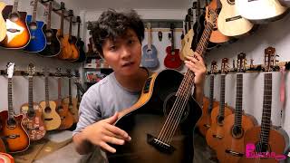 Test m Guitar Acoustic Washburn Bella Tono Vite S9v Chun B Ln ng i H Ni Cho Anh T