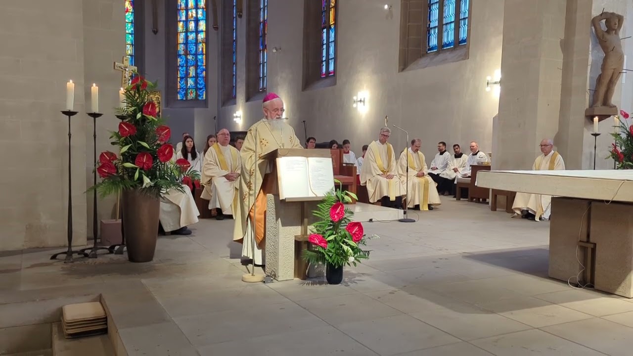 Predigt von Bischof Feige anlässlich der Priesterweihe von Matthäus Ruby am 7.6.2025 in Magdeburg