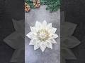 Handmade Christmas Flower | DIY Craft#Christmas #handmade #holidaycraft #wintervibes #floriva