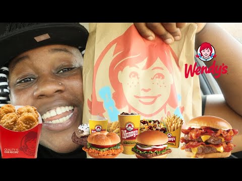 Ordering what my supporters want from Wendy’s 😳