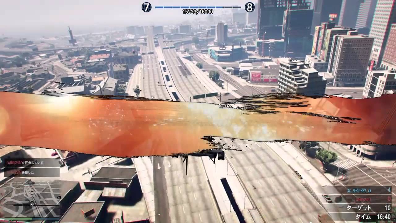（GTAV）Bazzrd Kills　(空戦）