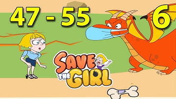Save The Girl - NOOB vs PRO - Gameplay Walkthrough - Levels 47-55 All Solutions Android HD