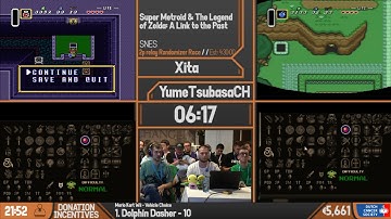 Super Metroid & Alttp (2p Relay Randomizer Race) #BSG2019