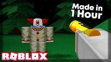 I Made A Roblox Horror Game in 1 Hour...