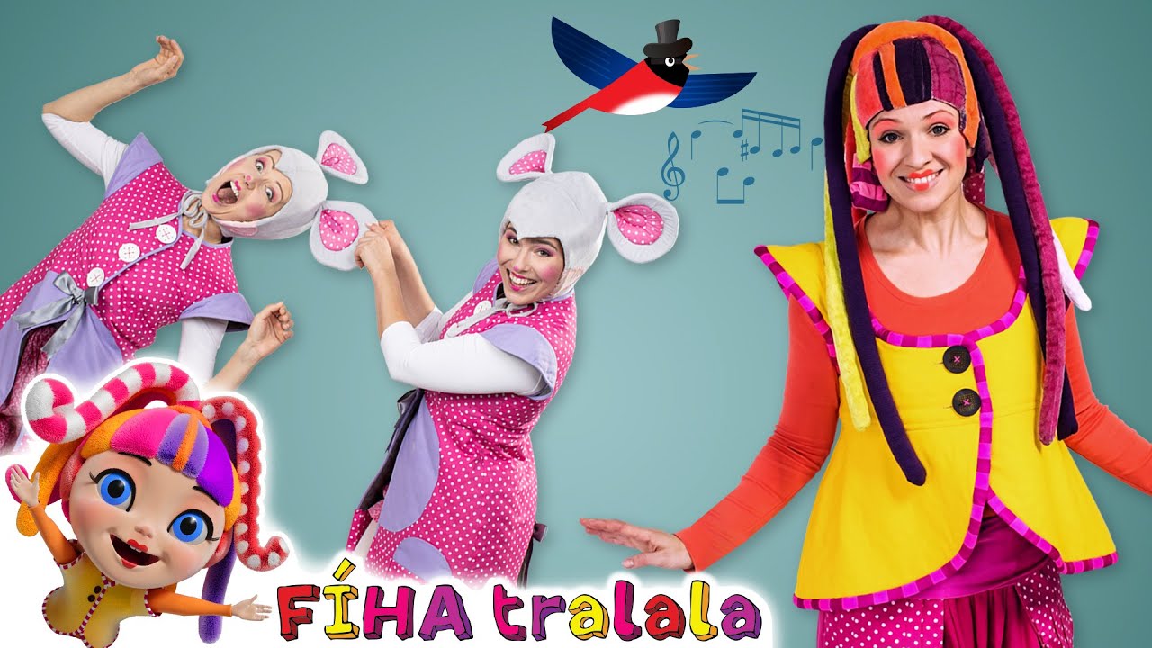 FÍHA tralala ✨Pripraviť sa, Pozor, Štart! 🎶 Celý film plný pesničiek a zábavného učenia pre deti ✨💖