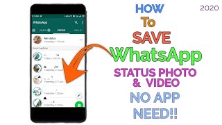 How To Save WhatsApp Status Photo & Video || Without any app screenshot 5