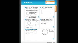 Everyday Math Lesson 9-7 Math Boxes