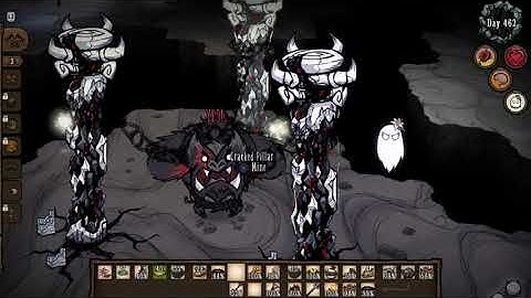 Wendy & Wanda VS. Nightmare WerePig!  Day 462 #dontstarvetogether #dst #bossfight #nocommentary