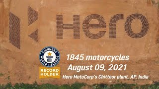 Guinness World Records™ of Largest Motorcycle Logo I #100MillionHeroes