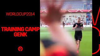 #REDDEVILS | #WorldCup2014 Brazil | Training camp Genk